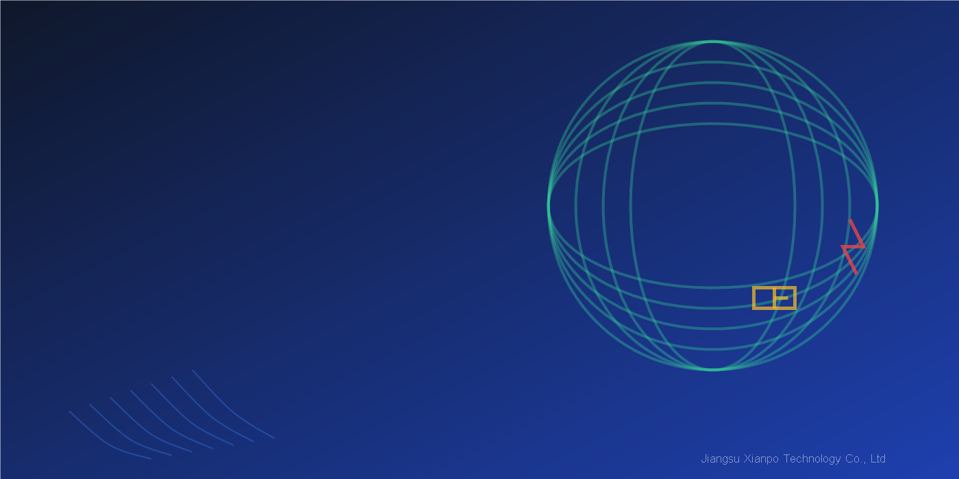 Global technology, energy, and digital management visual